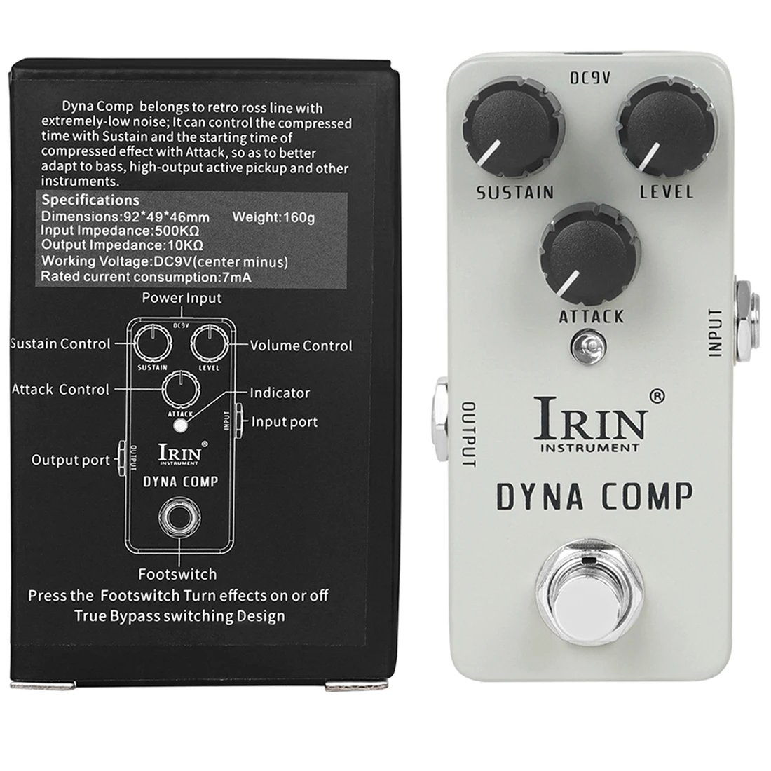 IRIN NEW Guitar Effect Pedal Compression Fuzz Overdrive Distortion Boost Bass True Bypass Pedals Electric Guitar Accessories IRIN NEW Guitar Effect Pedal Compression Fuzz Overdrive Distortion Boost Bass True Bypass Pedals Electric Guitar Accessories