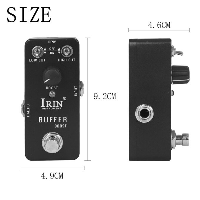 IRIN NEW Guitar Effect Pedal Compression Fuzz Overdrive Distortion Boost Bass True Bypass Pedals Electric Guitar Accessories - Image 5