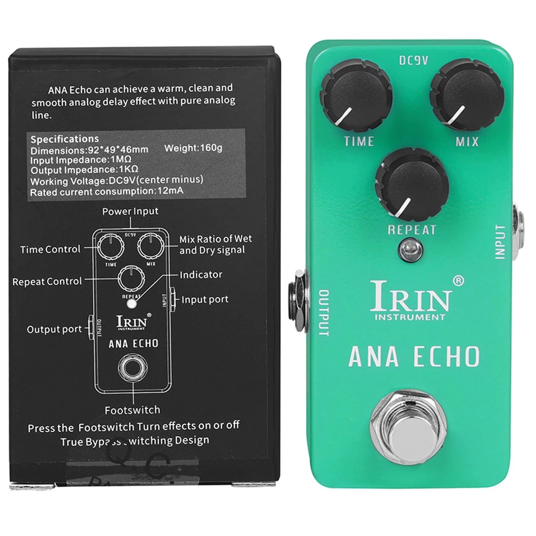 IRIN NEW Guitar Effect Pedal Compression Fuzz Overdrive Distortion Boost Bass True Bypass Pedals Electric Guitar Accessories IRIN NEW Guitar Effect Pedal Compression Fuzz Overdrive Distortion Boost Bass True Bypass Pedals Electric Guitar Accessories