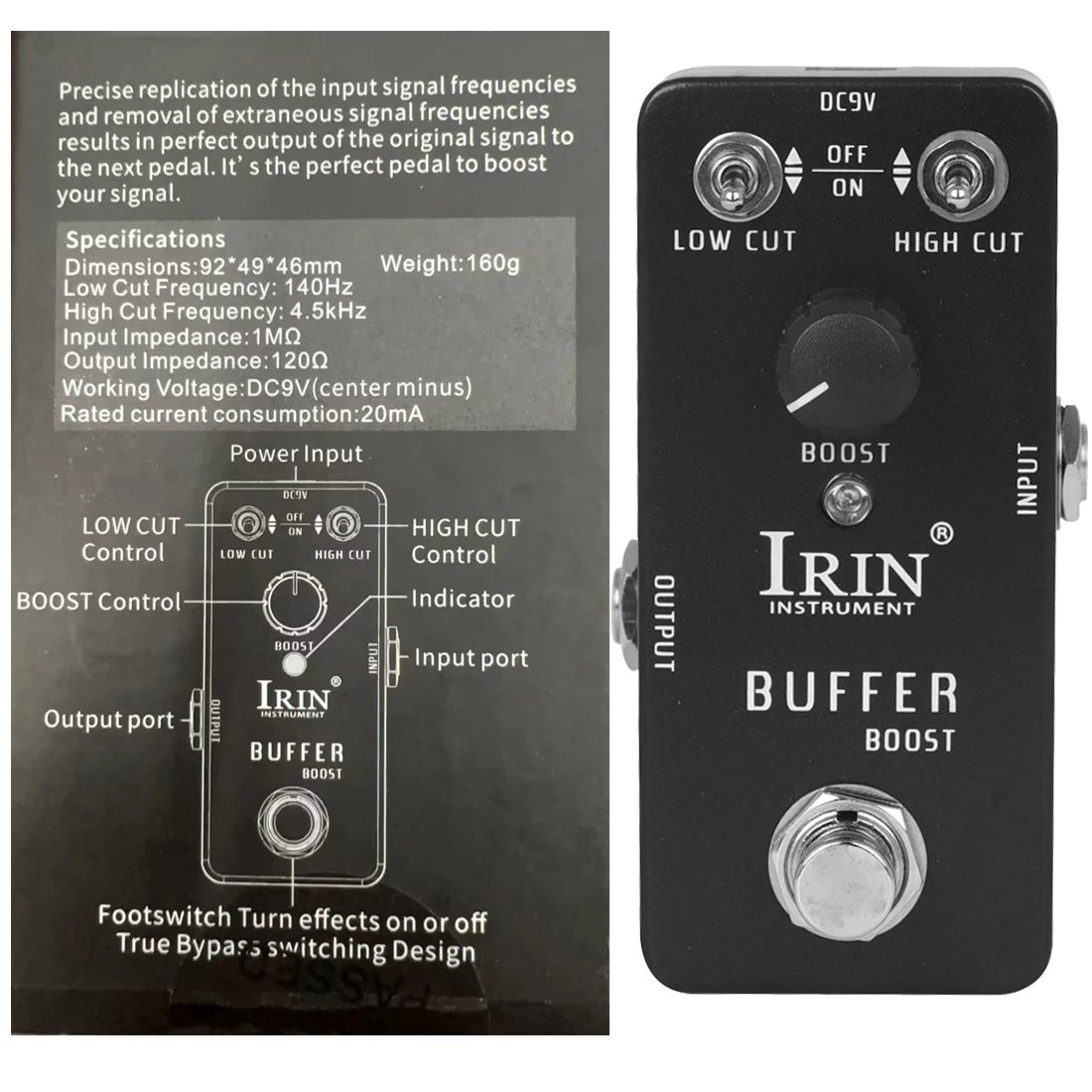IRIN NEW Guitar Effect Pedal Compression Fuzz Overdrive Distortion Boost Bass True Bypass Pedals Electric Guitar Accessories IRIN NEW Guitar Effect Pedal Compression Fuzz Overdrive Distortion Boost Bass True Bypass Pedals Electric Guitar Accessories