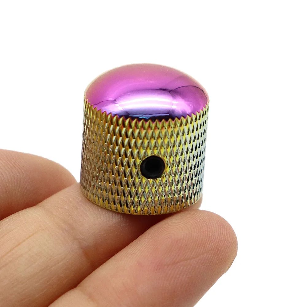 1pcs/2pcs Metal Dome Knobs Electric Bass Guitar Knobs Volume Tone Control Knobs with Wrench Bronze/BK/CR/GD/Black Nickel 1pcs/2pcs Metal Dome Knobs Electric Bass Guitar Knobs Volume Tone Control Knobs with Wrench Bronze/BK/CR/GD/Black Nickel
