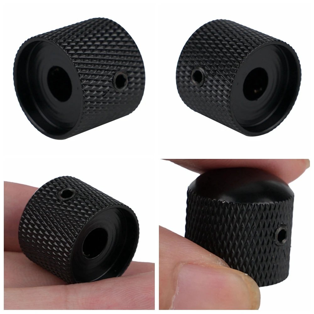 1pcs/2pcs Metal Dome Knobs Electric Bass Guitar Knobs Volume Tone Control Knobs with Wrench Bronze/BK/CR/GD/Black Nickel 1pcs/2pcs Metal Dome Knobs Electric Bass Guitar Knobs Volume Tone Control Knobs with Wrench Bronze/BK/CR/GD/Black Nickel
