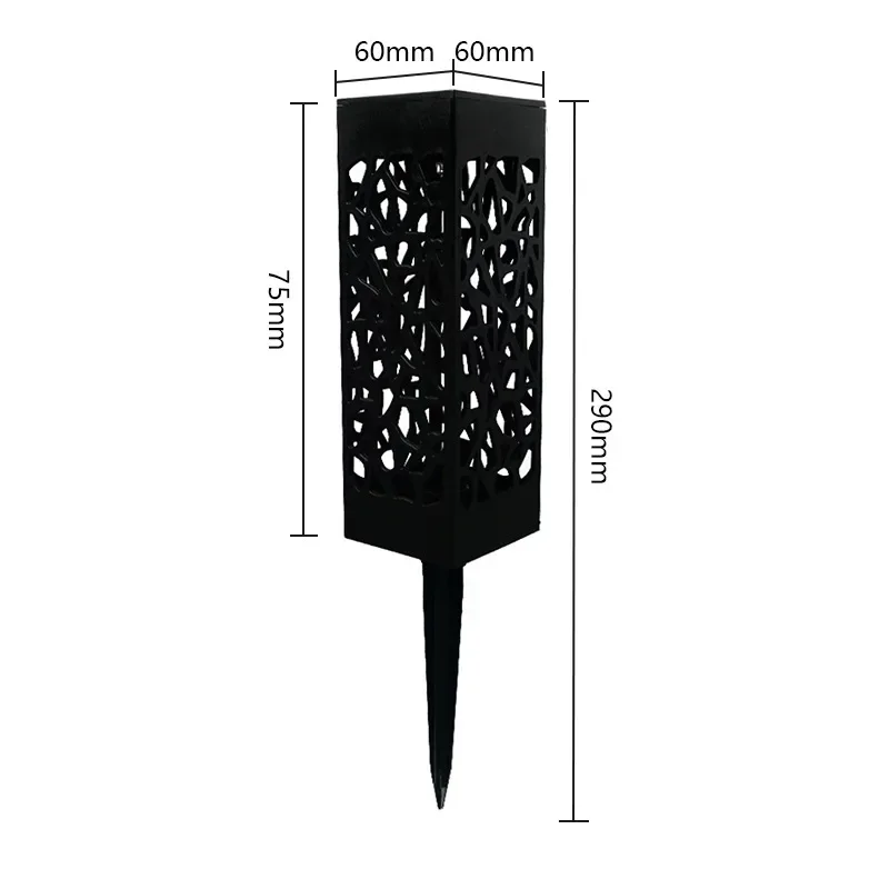 Solar Garden Light Outdoor Solar Hollow Lawn Lamp Decoration Lighting Waterproof For Pathway Yard Park Courtyard Sunpower