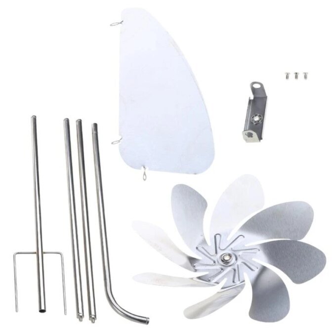 XX9B Metal Windmill Outdoor Wind Spinners 360 Degree Rotation Garden Lawn Decorations Metal Yard Decors Wind Sculptures - Image 4