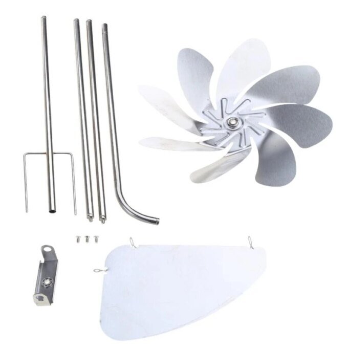 XX9B Metal Windmill Outdoor Wind Spinners 360 Degree Rotation Garden Lawn Decorations Metal Yard Decors Wind Sculptures - Image 3