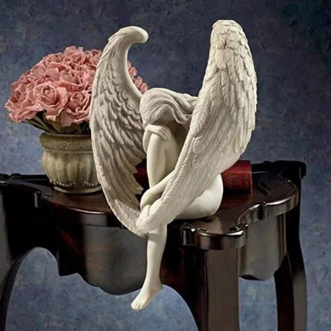 Home And Garden Decor Creative Sculpture Redeeming Angel Rescue Statue Home Decoration Accessories Small Tools