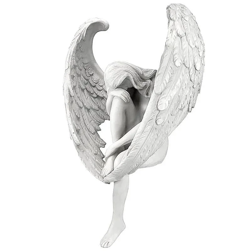 Home And Garden Decor Creative Sculpture Redeeming Angel Rescue Statue Home Decoration Accessories Small Tools