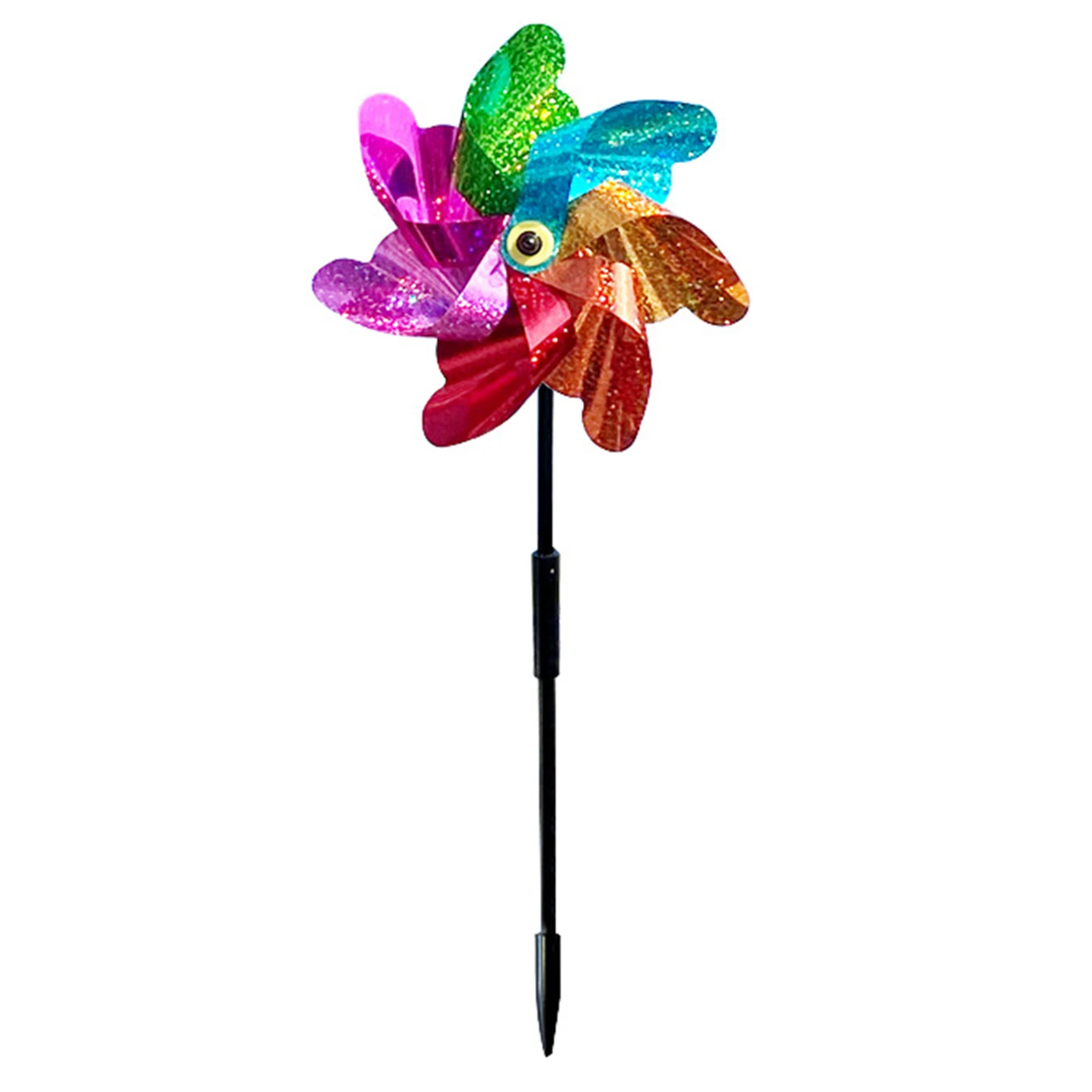 8 Leaves Bird Repeller Windmill Spinner DIY Birds Deterrent Silver Pinwheels for Outdoor Garden Lawn Yard Decoration Wind Mill 8 Leaves Bird Repeller Windmill Spinner DIY Birds Deterrent Silver Pinwheels for Outdoor Garden Lawn Yard Decoration Wind Mill