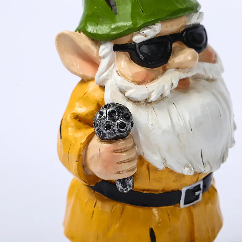 Cute Resin Garden Gnome Statue Zen Naughty Funny Dwarfs Store Lawn Ornaments For Home Office Desk Indoor Outdoor Decor Ornament