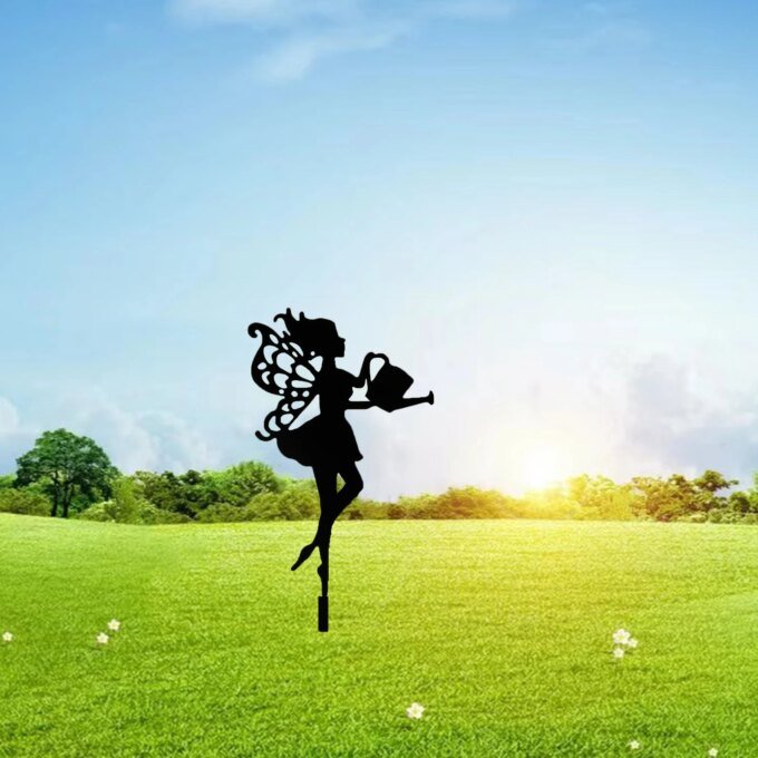 1Pc Fantasy Style Iron Garden Decorations, Courtyard and Gardening Metal Decorations, Indoor and Outdoor Decoration - No Electric Power Required - Image 5