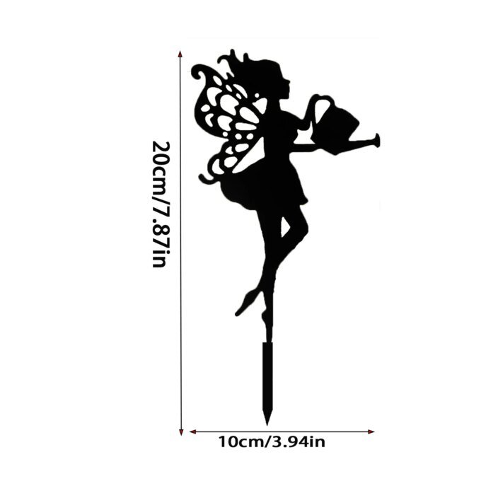 1Pc Fantasy Style Iron Garden Decorations, Courtyard and Gardening Metal Decorations, Indoor and Outdoor Decoration - No Electric Power Required - Image 6