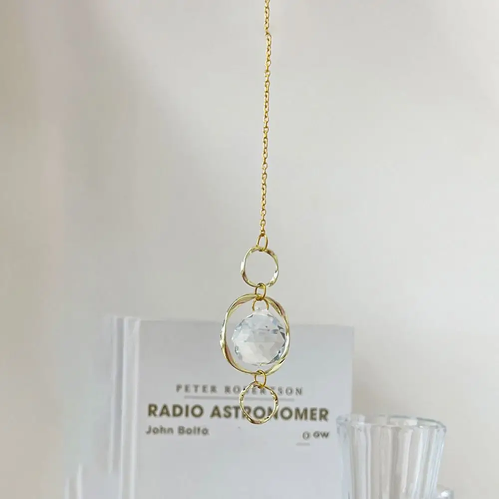 Crystal Glass Sun Catcher Gold Silver Accessories Rainbow Prisms Pendant Hanging Decoration Curtains Embellishment Wind Chime Crystal Glass Sun Catcher Gold Silver Accessories Rainbow Prisms Pendant Hanging Decoration Curtains Embellishment Wind Chime
