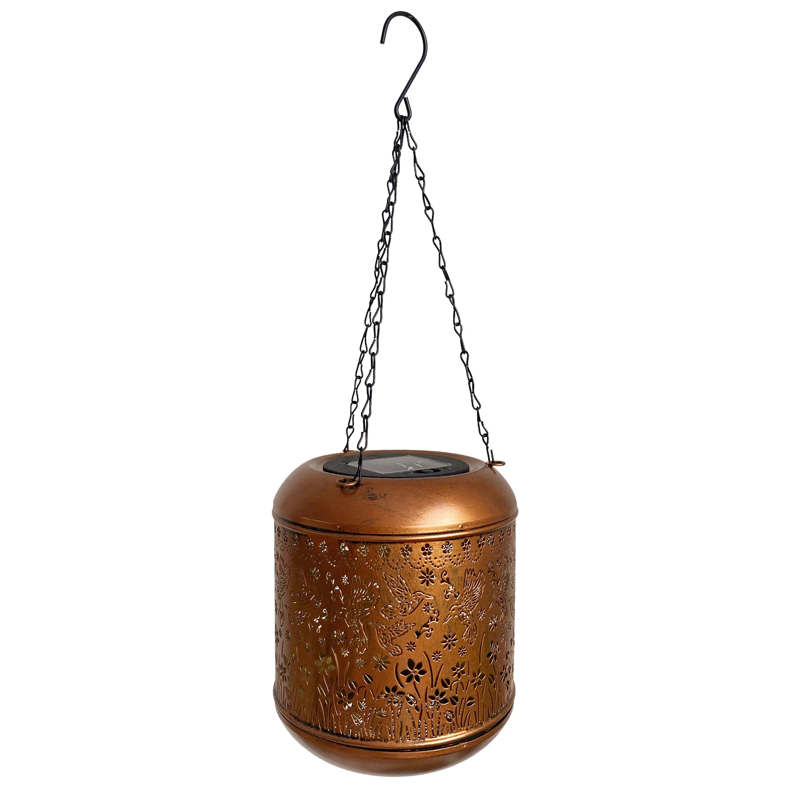 LED Outdoor Hanging Light Solar Powered Hollow Iron Decor Light Landscape Decorative Lamp for Patio Yard Lawn Backyard Decor LED Outdoor Hanging Light Solar Powered Hollow Iron Decor Light Landscape Decorative Lamp for Patio Yard Lawn Backyard Decor