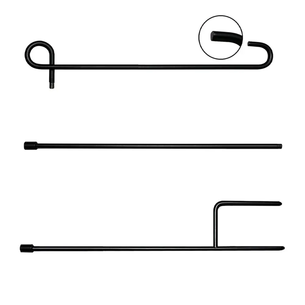 Garden Flag Stand Garden Flag Holder Stand with Clip and Stopper Yard Flag Holder Garden Flag Pole for Garden Decor