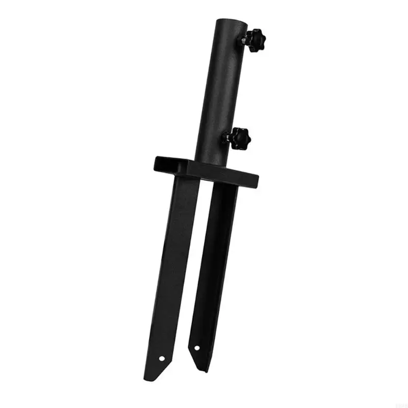 H8WB Weather Resistant Spikes Ground Stake Suitable for Sports Event & Garden Decorations Gardens and Advertising Flags