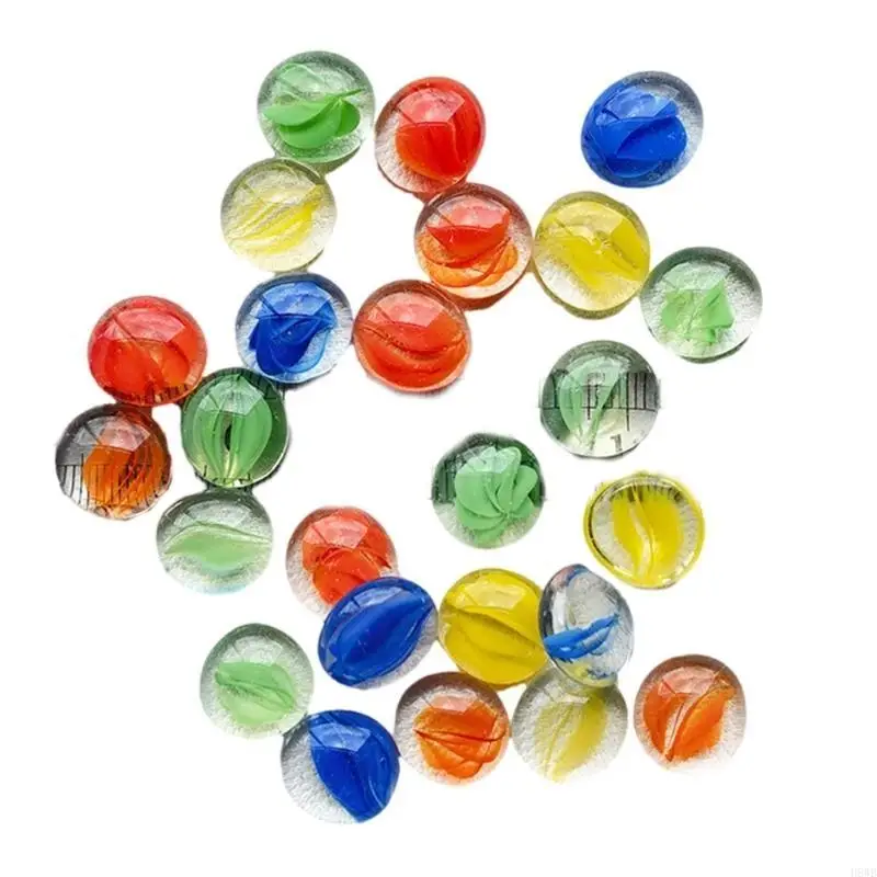 Colorful glass beads