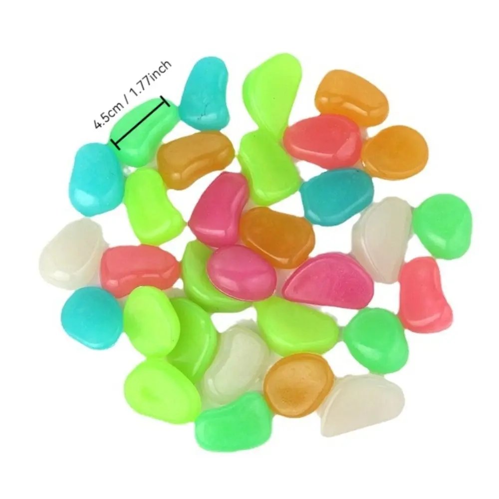 10pcs Decoration 4.5cm Luminous Pebbles Glow in Dark Garden Decoration Luminous Stone Gravel Big Big Stone Garden 10pcs Decoration 4.5cm Luminous Pebbles Glow in Dark Garden Decoration Luminous Stone Gravel Big Big Stone Garden