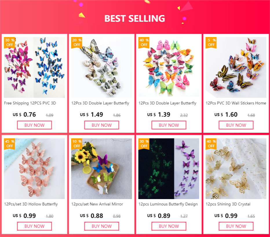 10PCS/Lot Artificial Butterfly Garden Decorations Simulation Butterfly Stakes Yard Plant Lawn Decor Fake Butterefly Random Color