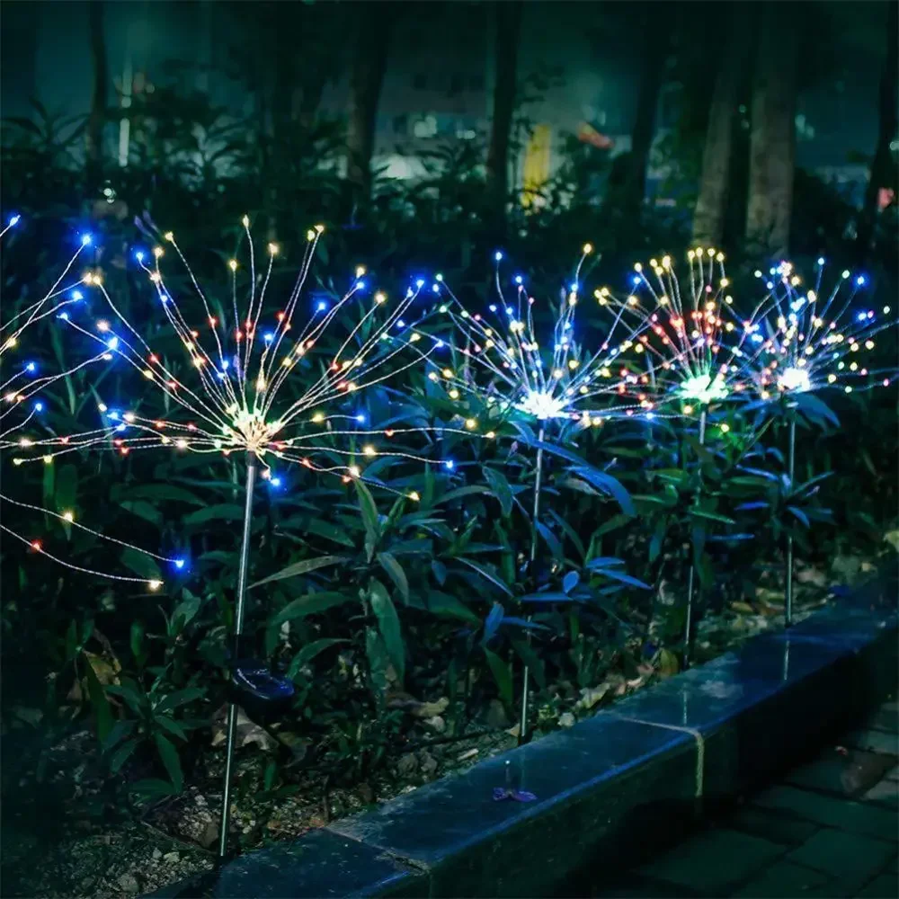 Solar Fireworks Light 90/150 LED Waterproof Garden 8 Modes Fairy String Lamp Christmas Solar Light For Outdoor Holiday Decor Solar Fireworks Light 90/150 LED Waterproof Garden 8 Modes Fairy String Lamp Christmas Solar Light For Outdoor Holiday Decor