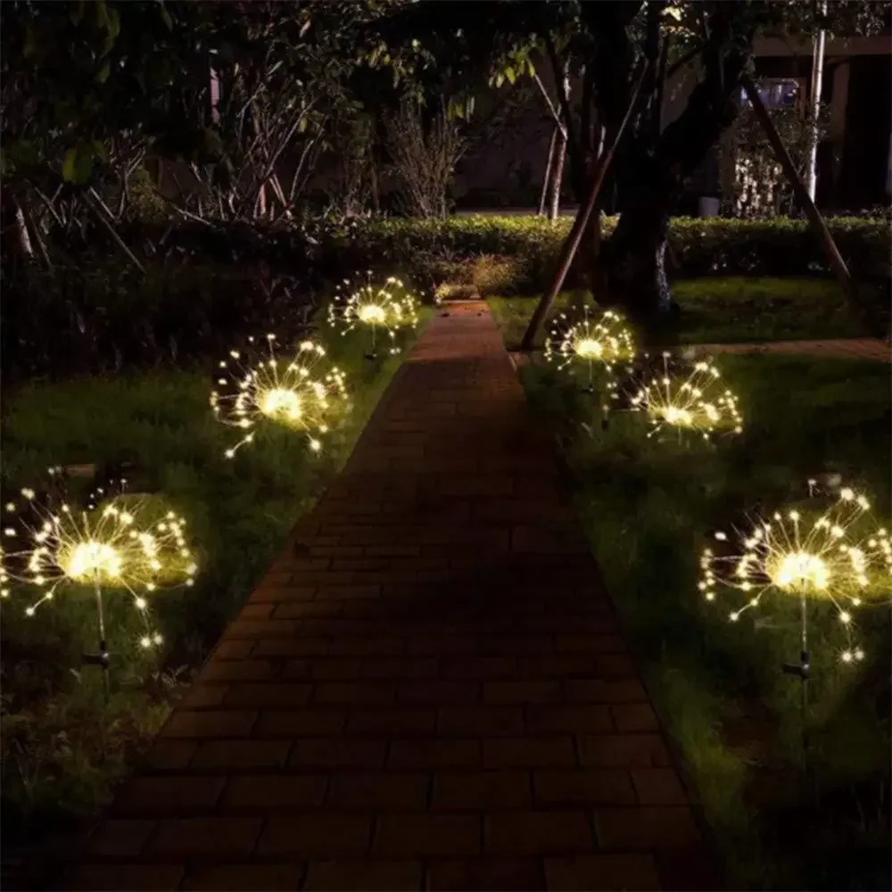 Solar Fireworks Light 90/150 LED Waterproof Garden 8 Modes Fairy String Lamp Christmas Solar Light For Outdoor Holiday Decor Solar Fireworks Light 90/150 LED Waterproof Garden 8 Modes Fairy String Lamp Christmas Solar Light For Outdoor Holiday Decor