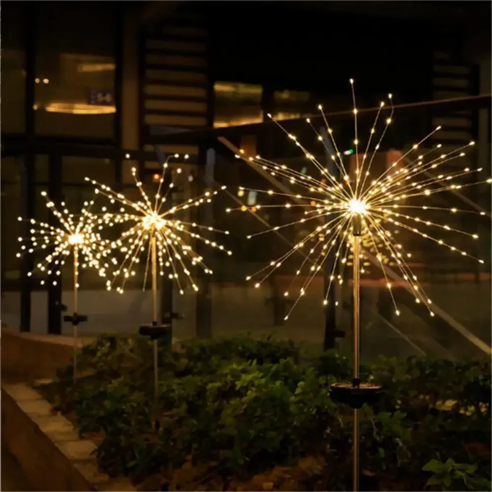 Solar Fireworks Light 90/150 LED Waterproof Garden 8 Modes Fairy String Lamp Christmas Solar Light For Outdoor Holiday Decor Solar Fireworks Light 90/150 LED Waterproof Garden 8 Modes Fairy String Lamp Christmas Solar Light For Outdoor Holiday Decor