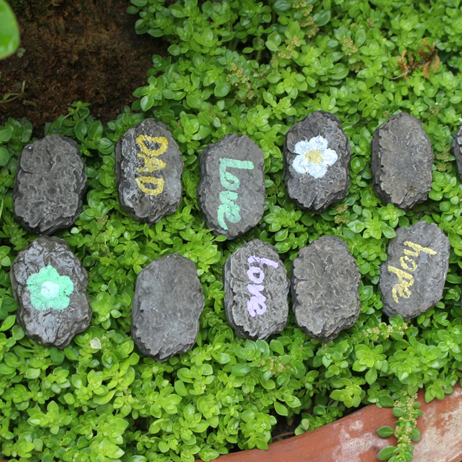 20pcs Miniature Resin Footstone Statue Fairy Garden Landscape Ornaments Bonsai Accessories For Garden Yard Patio Outdoor Decor 20pcs Miniature Resin Footstone Statue Fairy Garden Landscape Ornaments Bonsai Accessories For Garden Yard Patio Outdoor Decor