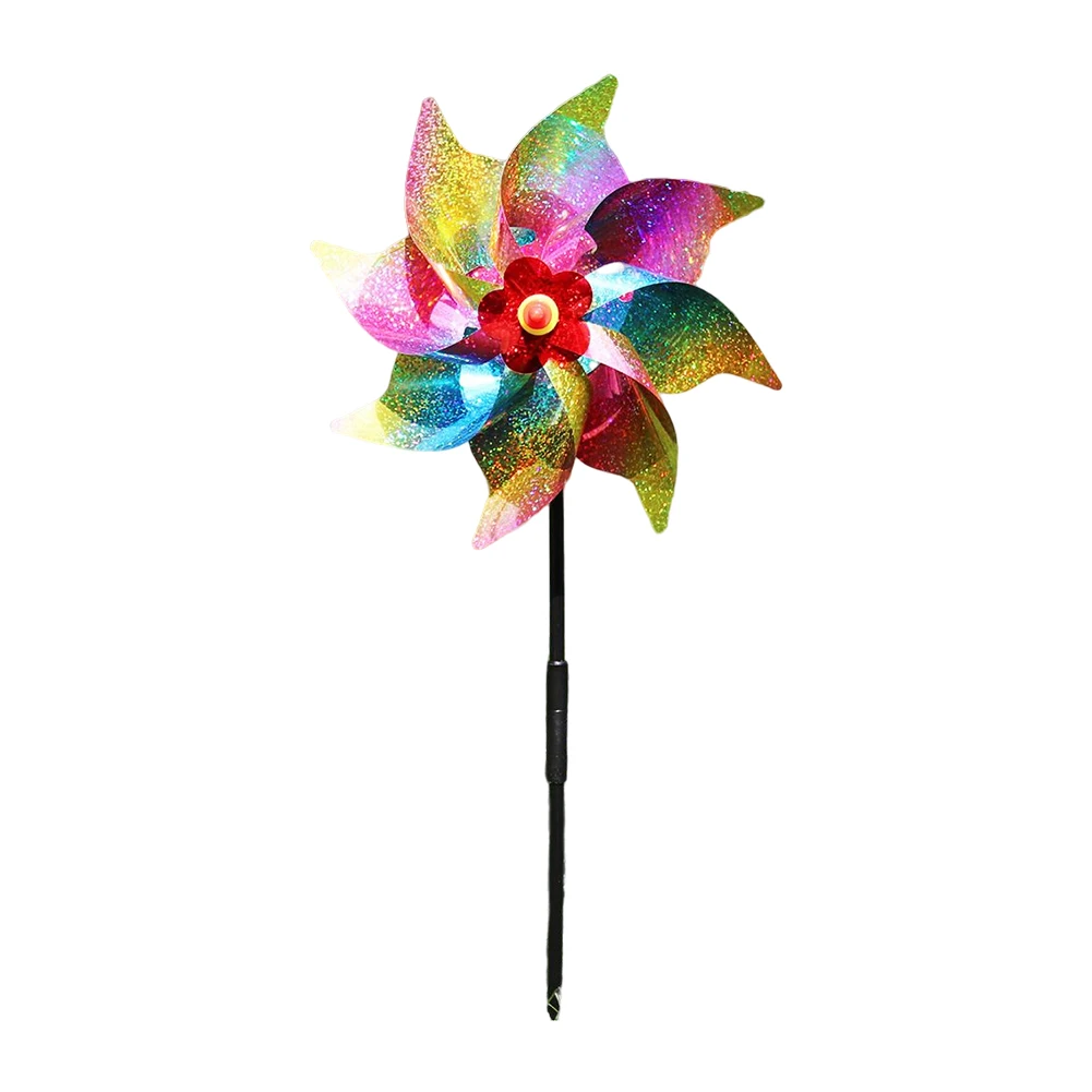 5/10PCS Windmill Bird Repellent Decoration Bird-Scaring Wind Spinner Children Kids Easy Installation Garden Orchard Protection