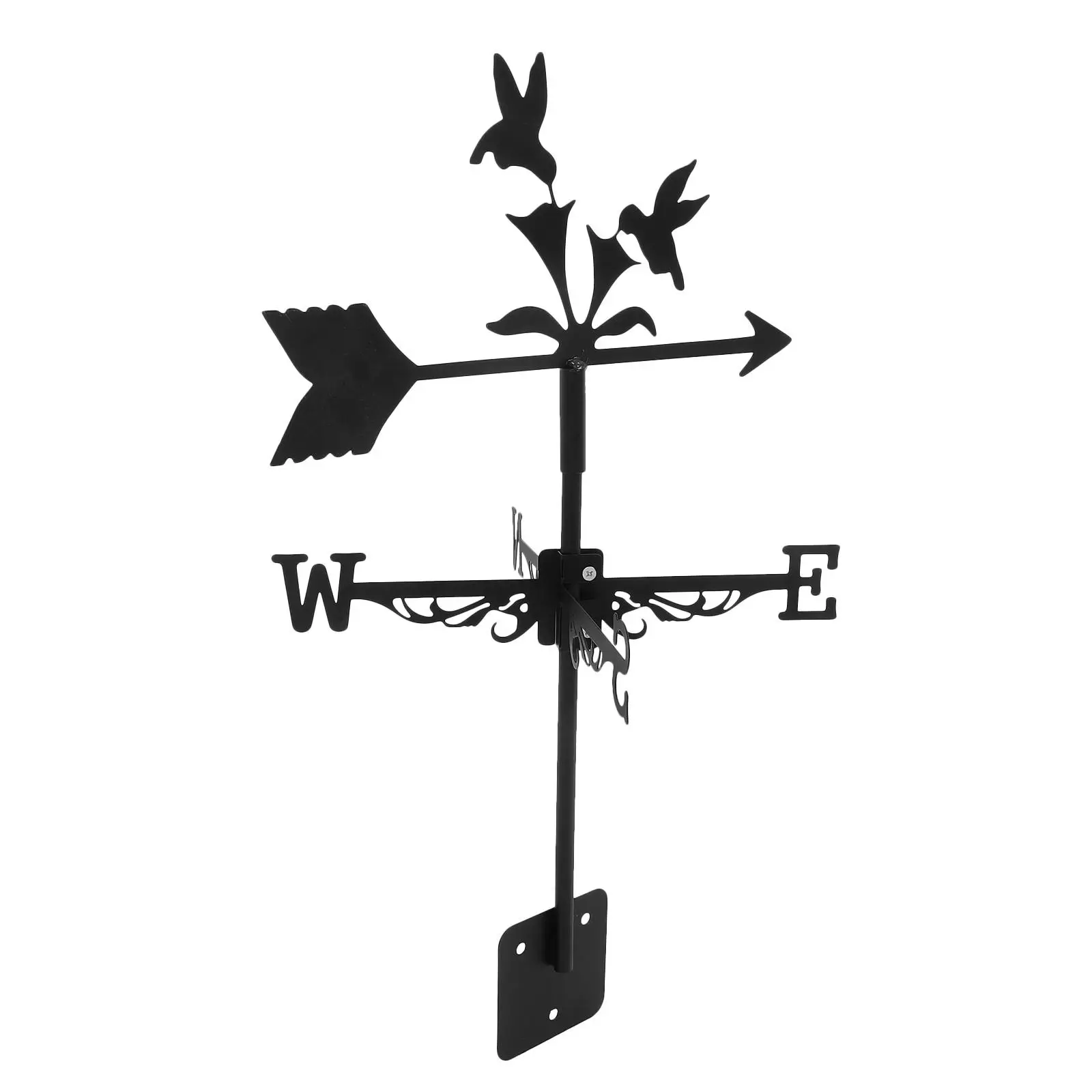 Iron Weather Vane Durable Wind Direction Indicator for Garden Yard Outdoor Metal Stake DIY Wind Vane Garden Decor Shed Ornament Iron Weather Vane Durable Wind Direction Indicator for Garden Yard Outdoor Metal Stake DIY Wind Vane Garden Decor Shed Ornament