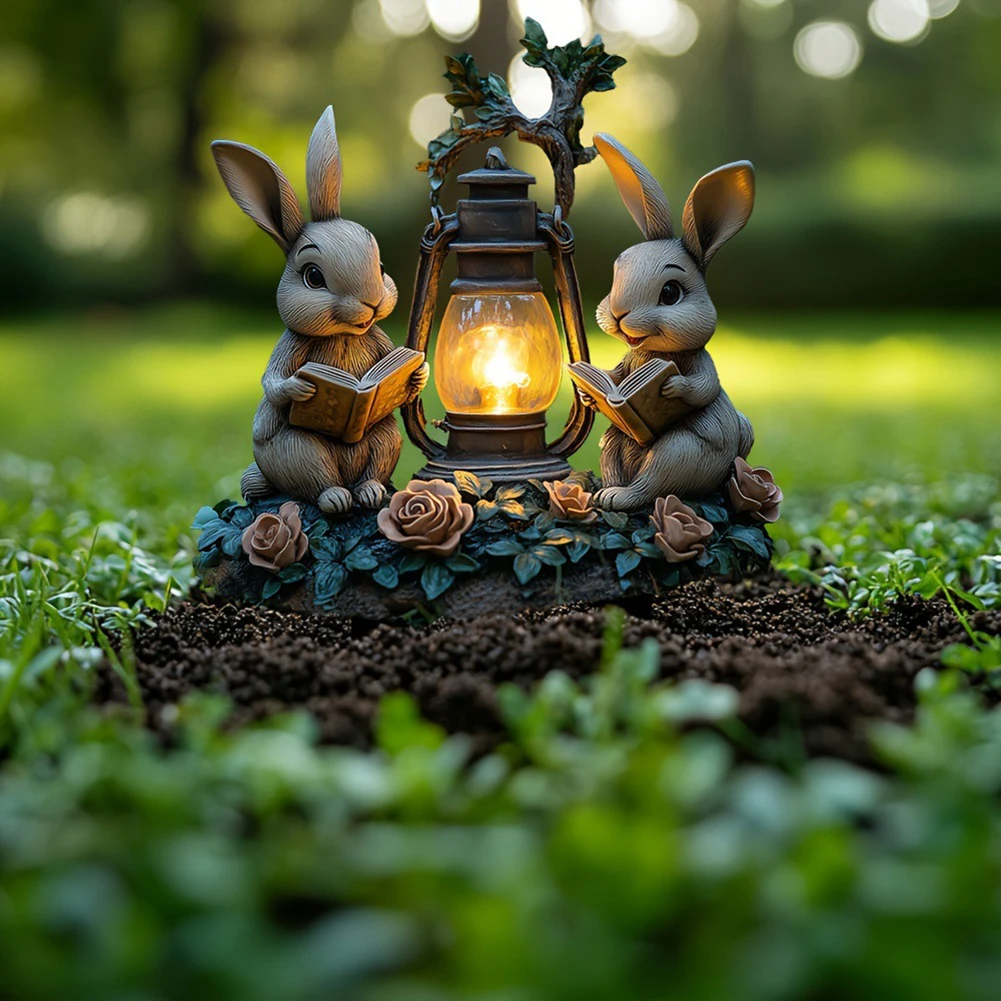 Easter Bunny Garden Stake Waterproof Cartoon Bunny Eggs Stake Courtyard Statue Ornaments for Outdoor Decoration Supplies Easter Bunny Garden Stake Waterproof Cartoon Bunny Eggs Stake Courtyard Statue Ornaments for Outdoor Decoration Supplies