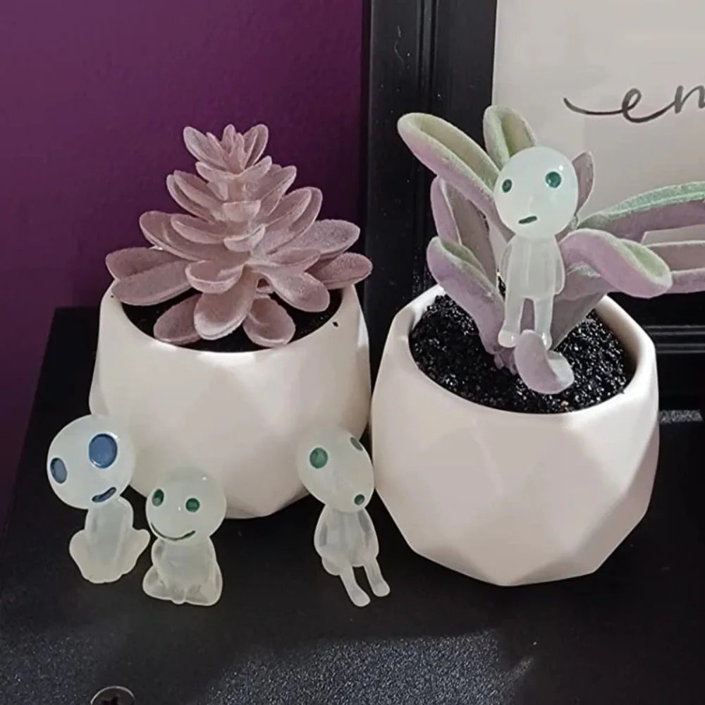 10Pcs Alien Glowing Figurine Luminous Elves Alien Micro Landscape Ornaments Glow In Dark Ghost Kit For Micro Plant Decoration 10Pcs Alien Glowing Figurine Luminous Elves Alien Micro Landscape Ornaments Glow In Dark Ghost Kit For Micro Plant Decoration