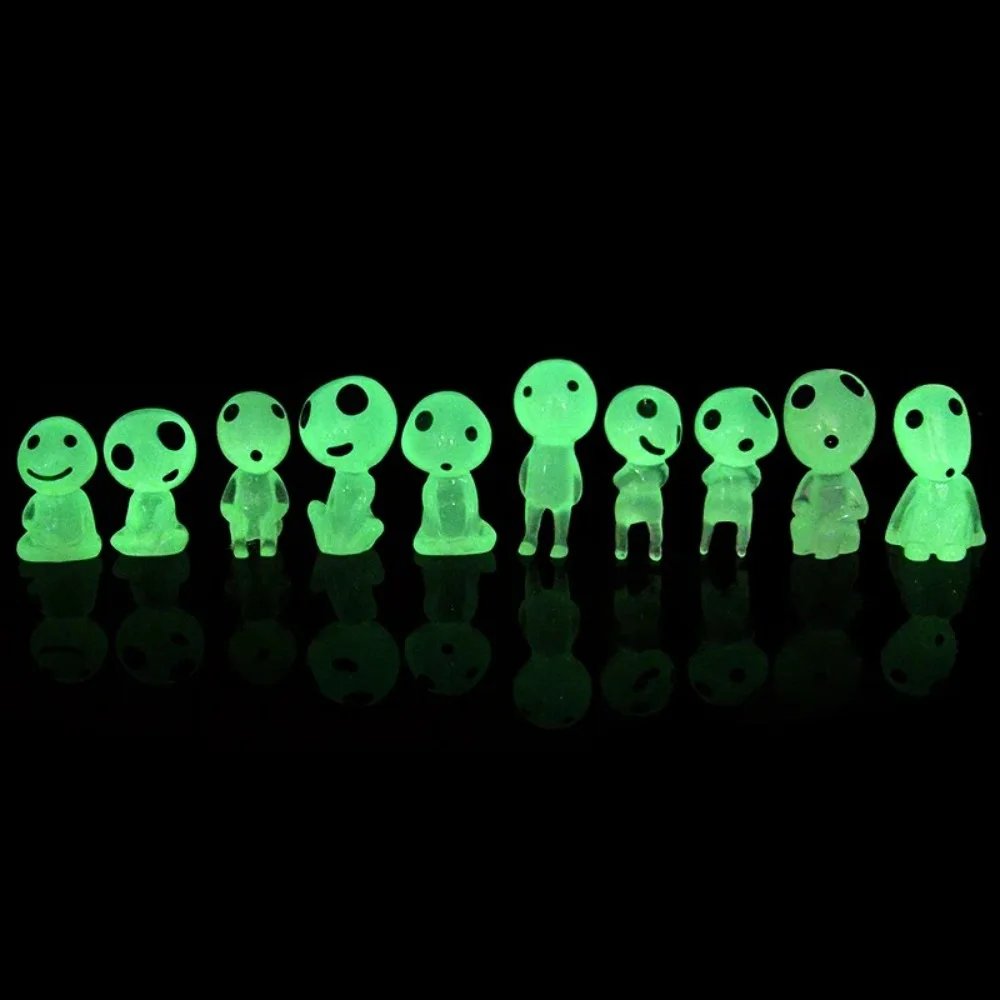 10Pcs Alien Glowing Figurine Luminous Elves Alien Micro Landscape Ornaments Glow In Dark Ghost Kit For Micro Plant Decoration 10Pcs Alien Glowing Figurine Luminous Elves Alien Micro Landscape Ornaments Glow In Dark Ghost Kit For Micro Plant Decoration