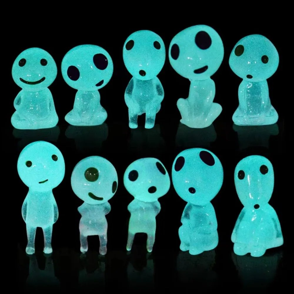 10Pcs Alien Glowing Figurine Luminous Elves Alien Micro Landscape Ornaments Glow In Dark Ghost Kit For Micro Plant Decoration 10Pcs Alien Glowing Figurine Luminous Elves Alien Micro Landscape Ornaments Glow In Dark Ghost Kit For Micro Plant Decoration