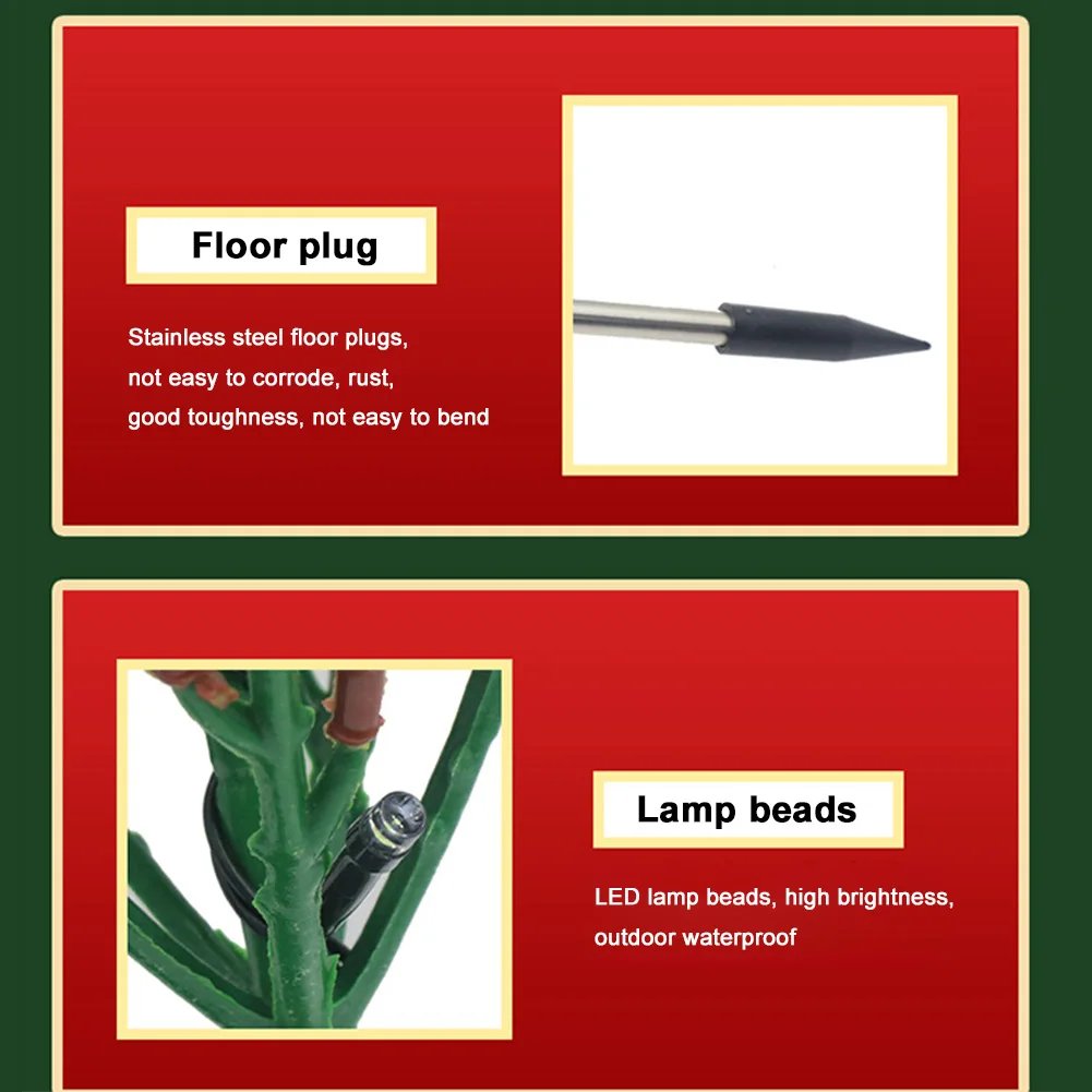 LED Cypress Tree Light Cypress Tree Stake Light Decorative Solar Garden Light Waterproof Artificial Tree Light for Outdoor Use LED Cypress Tree Light Cypress Tree Stake Light Decorative Solar Garden Light Waterproof Artificial Tree Light for Outdoor Use