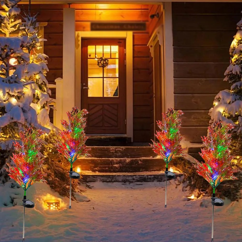 LED Cypress Tree Light Cypress Tree Stake Light Decorative Solar Garden Light Waterproof Artificial Tree Light for Outdoor Use LED Cypress Tree Light Cypress Tree Stake Light Decorative Solar Garden Light Waterproof Artificial Tree Light for Outdoor Use