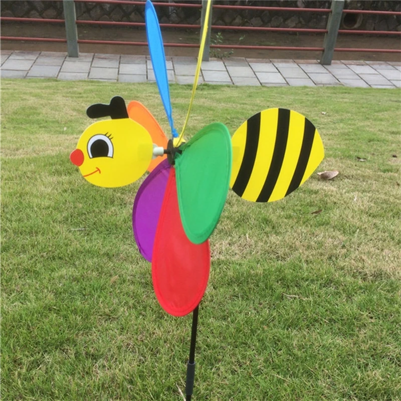 1PCS New Sell 3D Large Animal Bee Windmill Wind Spinner Whirligig Yard Garden Decor 1PCS New Sell 3D Large Animal Bee Windmill Wind Spinner Whirligig Yard Garden Decor