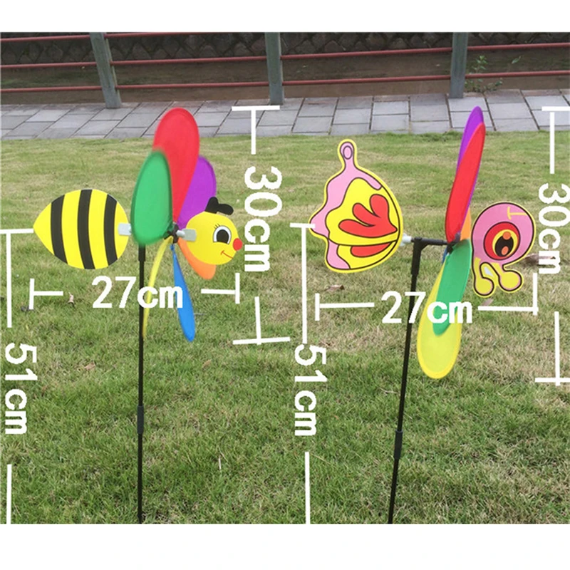 1PCS New Sell 3D Large Animal Bee Windmill Wind Spinner Whirligig Yard Garden Decor 1PCS New Sell 3D Large Animal Bee Windmill Wind Spinner Whirligig Yard Garden Decor