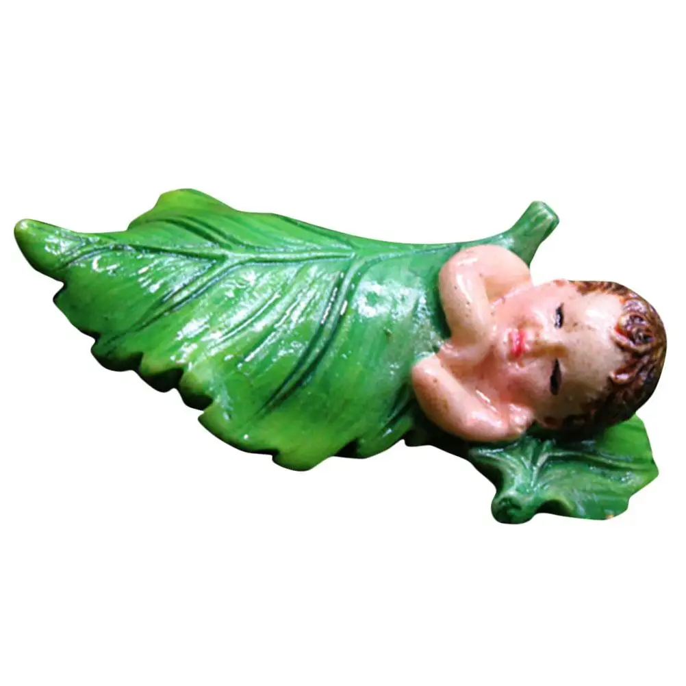 Flower Fairy Ornament Resin Baby Statue Mini Figurine Garden Decor NonFading Color Lifelike Design Gift Idea Yard Flower Fairy Ornament Resin Baby Statue Mini Figurine Garden Decor NonFading Color Lifelike Design Gift Idea Yard