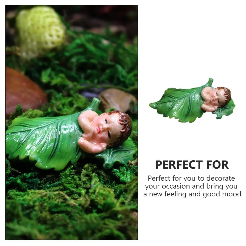 Flower Fairy Ornament Resin Baby Statue Mini Figurine Garden Decor NonFading Color Lifelike Design Gift Idea Yard Flower Fairy Ornament Resin Baby Statue Mini Figurine Garden Decor NonFading Color Lifelike Design Gift Idea Yard