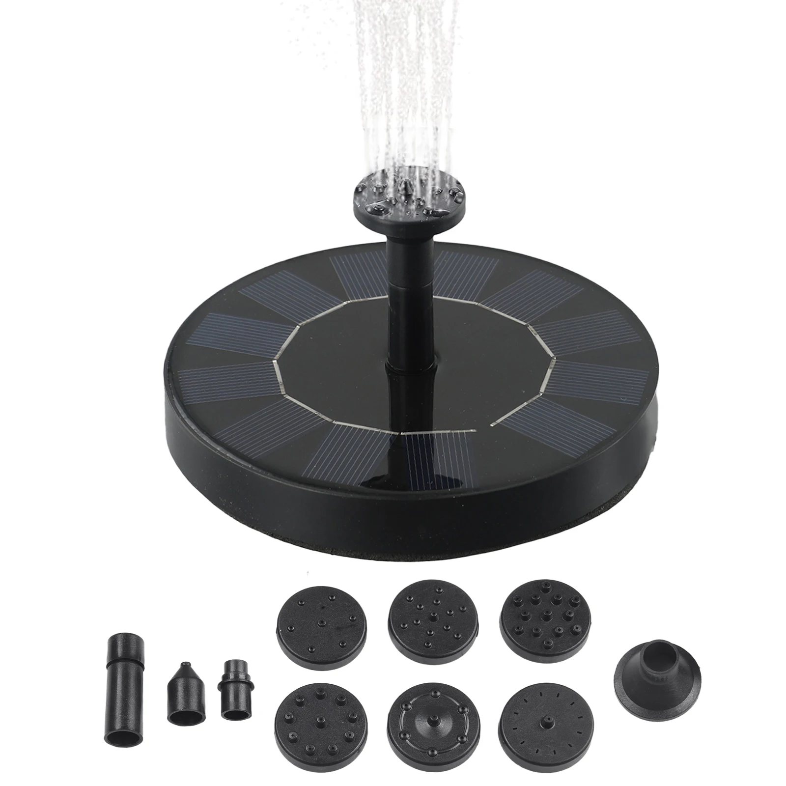 7V/1W Outdoor Solar Fountain Floating Pump Water Feature Garden Pool Bird Bath Pond Floating Water Fountains Garden Decoration 7V/1W Outdoor Solar Fountain Floating Pump Water Feature Garden Pool Bird Bath Pond Floating Water Fountains Garden Decoration