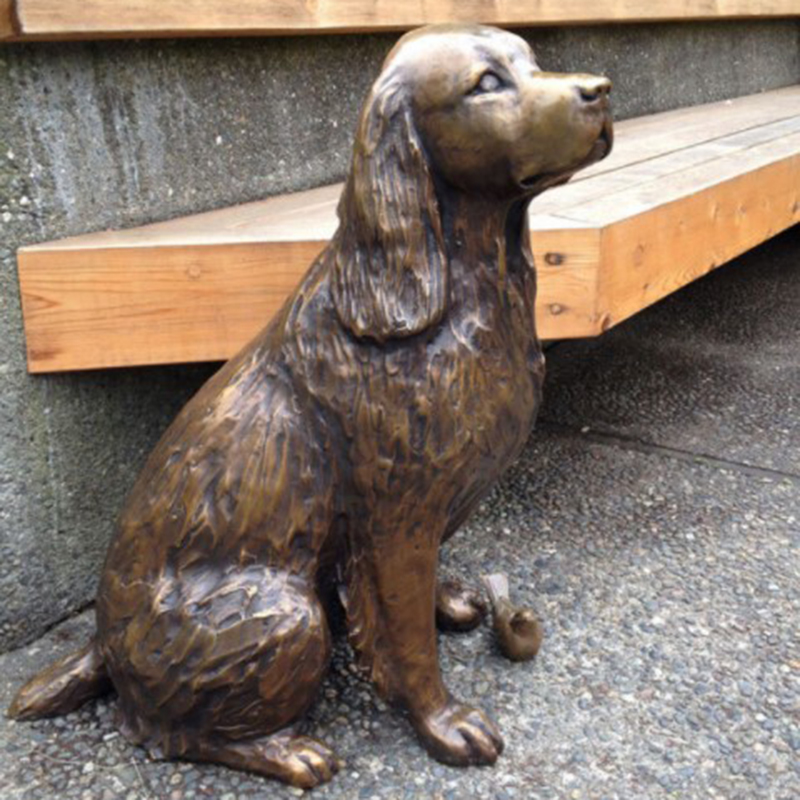 HOT Springer Spaniel Statue Garden Decor Resin Animal Dog Sculpture Yard Lawn Outdoor Decorative Ornament HOT Springer Spaniel Statue Garden Decor Resin Animal Dog Sculpture Yard Lawn Outdoor Decorative Ornament