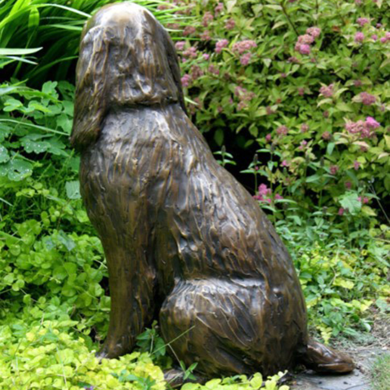 HOT Springer Spaniel Statue Garden Decor Resin Animal Dog Sculpture Yard Lawn Outdoor Decorative Ornament HOT Springer Spaniel Statue Garden Decor Resin Animal Dog Sculpture Yard Lawn Outdoor Decorative Ornament