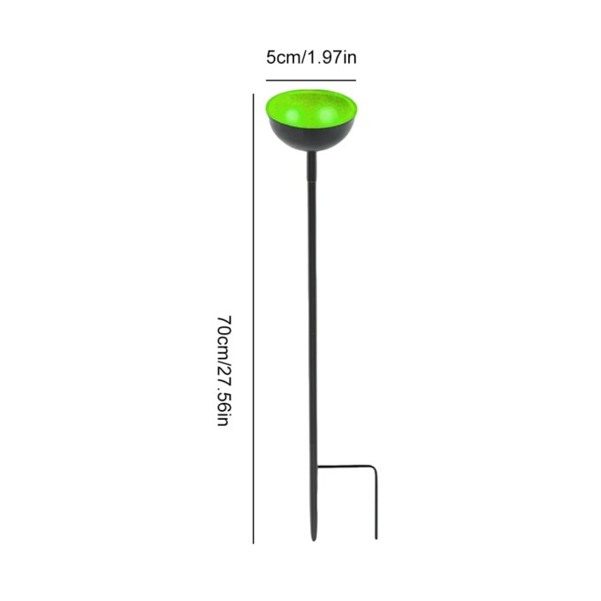 Bee Watering Station Metal Bee Water Feeder Multi-Function Butterfly Bath Bowl Standing Bee Feeder for Outdoor Decor - Image 6
