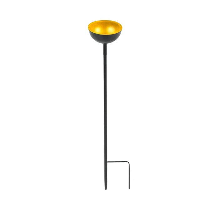 Bee Watering Station Metal Bee Water Feeder Multi-Function Butterfly Bath Bowl Standing Bee Feeder for Outdoor Decor - Image 2