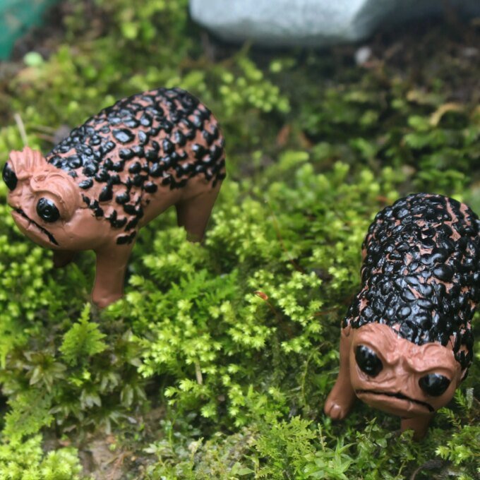 1 Piece of Unique African Rain Frog Resin Statue - Perfect for Halloween, Holiday Decoration and Garden Decoration. It Is a Ideal Gift for Art Enthusiasts. - Image 4