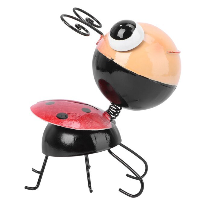 Ladybug Model Outdoor Playsets Home Outdoor Playsetation Iron Crafts Garden Adornment Yard Ornament - Image 5