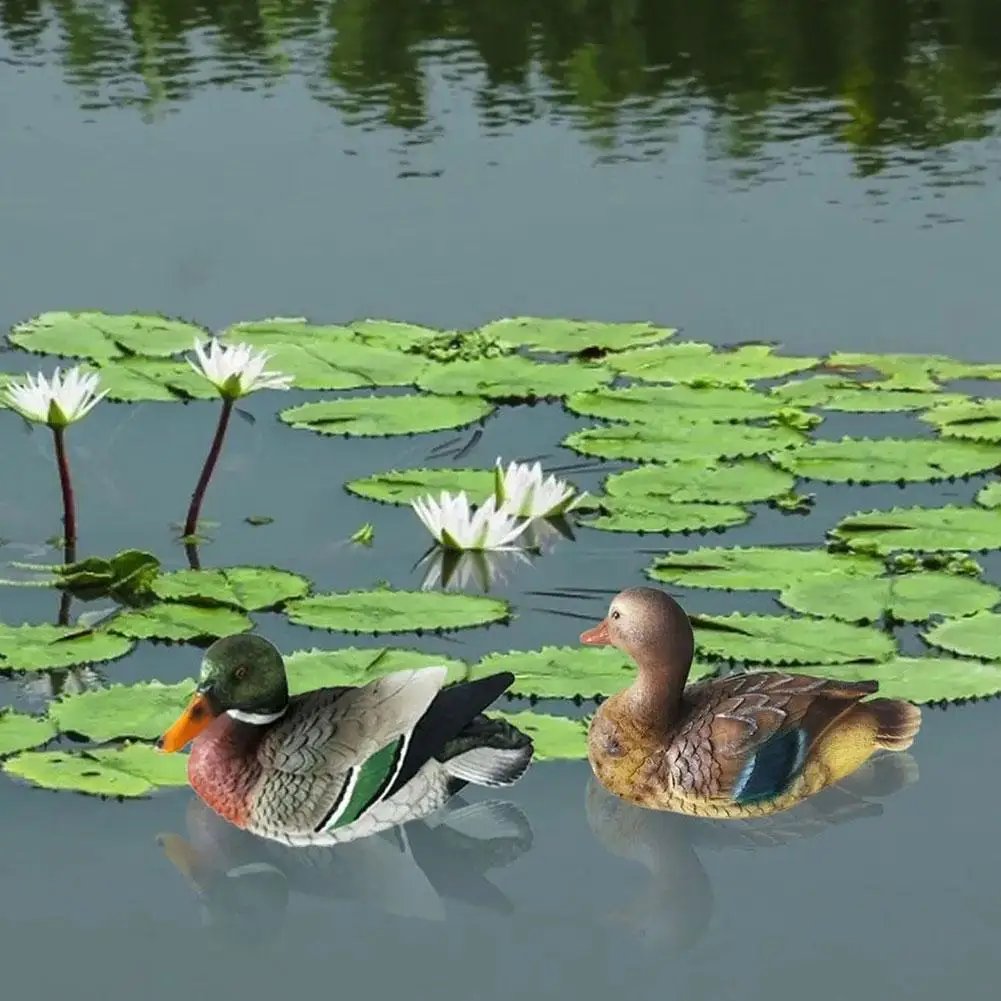 Large Size Outdoor Garden Duck Statues Cute Resin Mandarin Duck Statue Garden Pond Decoration Home Decor Animal Sculpture Large Size Outdoor Garden Duck Statues Cute Resin Mandarin Duck Statue Garden Pond Decoration Home Decor Animal Sculpture
