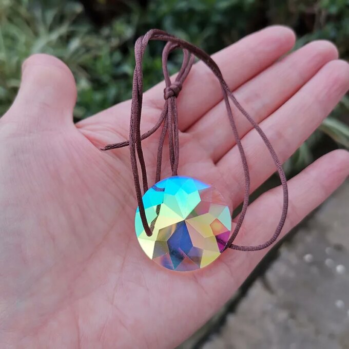 5/10pc 30mm Crystall Suncatcher Sunflower Chandelier Prism Glass Hanging Pendant Faceted Home Wedding Window Decor Figurine - Image 3