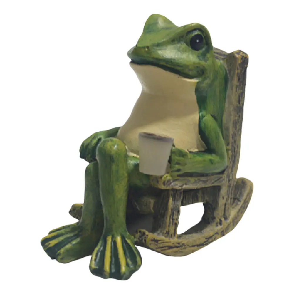 Frog Garden Statue Outdoor Lights Solar Garden Frog Decor Resin Frog Figurine Housewarming Gift for Patio Yard Lawn Ornament Frog Garden Statue Outdoor Lights Solar Garden Frog Decor Resin Frog Figurine Housewarming Gift for Patio Yard Lawn Ornament
