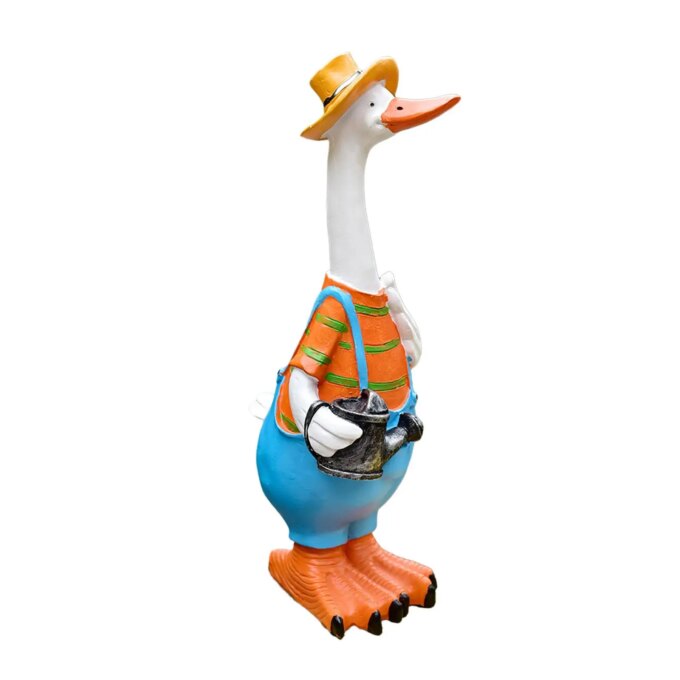 Garden Statue Resin Duck Statues Figurines Decoration Garden - Image 3