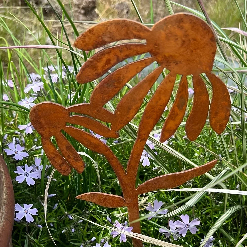 Rustic Metal Rabbit Garden Stake: Adorable Rusty Bunny Silhouette for Farmhouse Decor, Perfect Outdoor Yard Art for Christmas Rustic Metal Rabbit Garden Stake: Adorable Rusty Bunny Silhouette for Farmhouse Decor, Perfect Outdoor Yard Art for Christmas